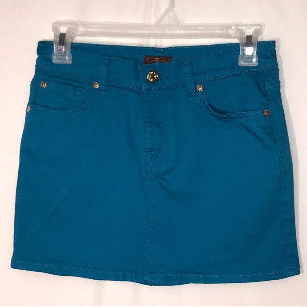 ⬇️$30 7 For All Mankind Girls Jean Skirt Sz 14